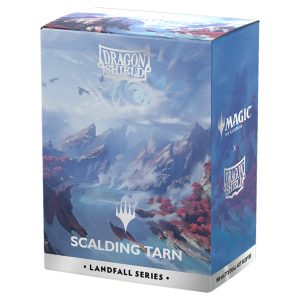 Deck Protector: Art: Dual Matte: Magic the Gathering: Landfall Series: Scalding Tarn