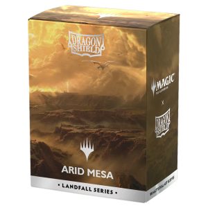 Deck Protector: Art: Dual Matte: Magic the Gathering: Landfall Series: Arid Mesa