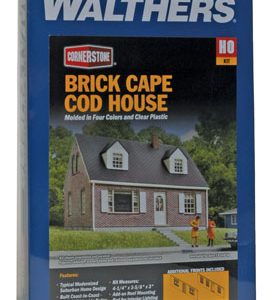 Walthers Cornerstone Brick Cape Cod House