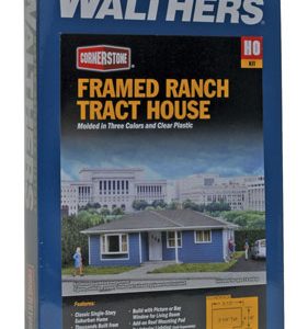 Walthers Cornerstone Framed Ranch Tract House