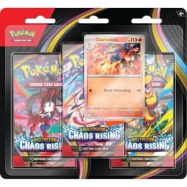 Pokemon TCG: Mega Evolutions ME4 - Chaos Rising 3-Pack Blister (Pre-Order)