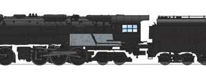 4-6-6-4 Challenger Late Version - Sound, DCC and Smoke - Paragon4, Painted, Unlettered (Oil Tender, Smoke Deflectors, black, graphite)