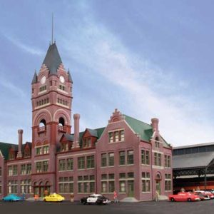 Walthers Cornerstone Milwaukee Everett Street Station and Train Shed