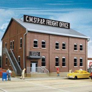 Walthers Cornerstone Brick Freight Office
