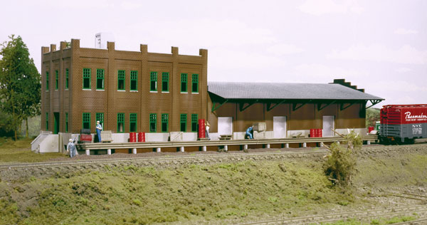 Walthers Cornerstone Water Street Freight Terminal