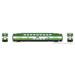 Rapido HO CEM Bi-Level Commuter Car: GO Transit/MX: Coach #4062 Pre-Order