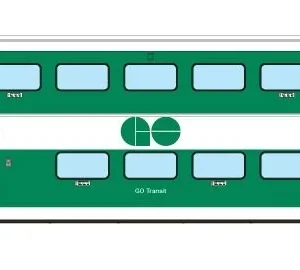 Rapido HO BiLevel Commuter Car: GO Transit - Late: Coach #2531 (Accessible) Pre-Order