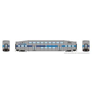 Rapido HO BiLevel Commuter Car: Metrolink - Ribbon: Coach #109 Pre-Order