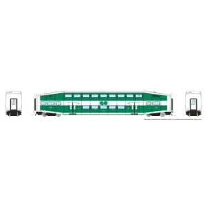 Rapido HO BiLevel Commuter Car: GO Transit - Late: Coach #2410 Pre-Order