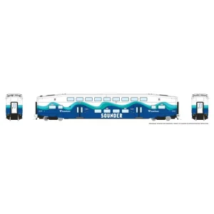 Rapido HO CEM Bi-Level Commuter Car: Sounder: Coach #426 Pre-Order