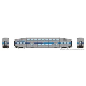 Rapido HO Bi-Level Commuter Car: Metrolink - Ribbon: Coach #112 Pre-Order