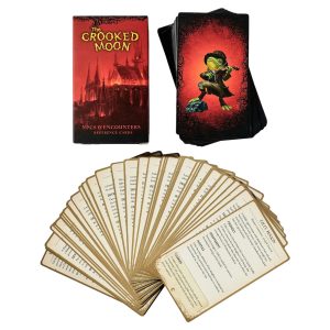 D&D 5E: The Crooked Moon: NPCs & Encounters Reference Card Deck (Pre-Order)
