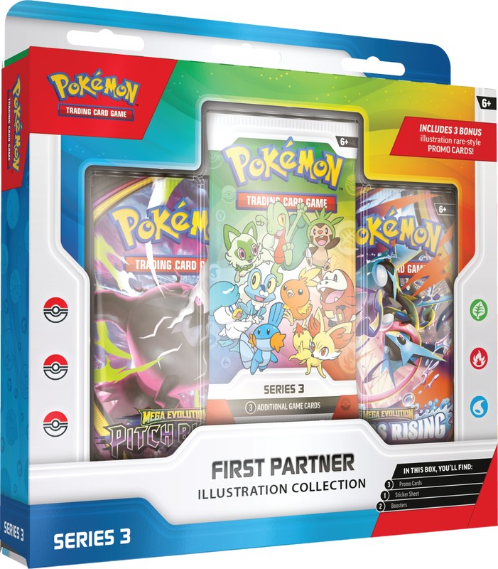 Pokémon: First Partner Illustration Collection Series 3 Pre-Order