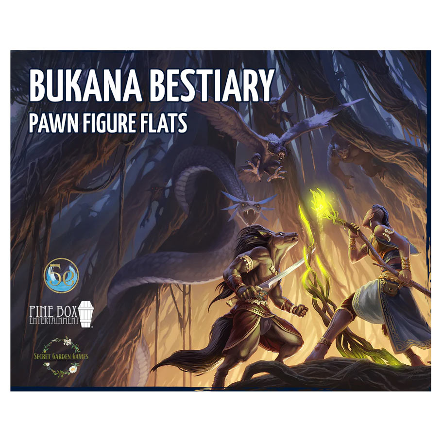 D&D 5E: Bukana Bestiary: 5E Pawn Set (Pre-Order)