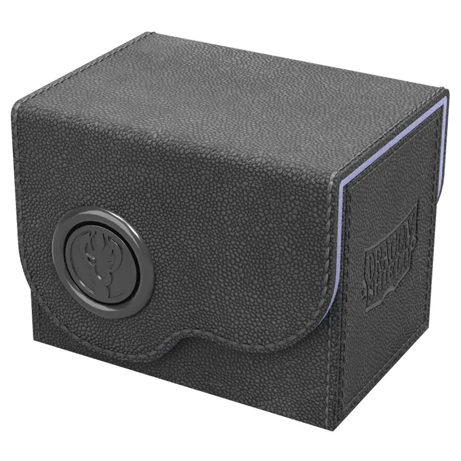 Deck Box: Dragon Box: 80+: Black & Lilac (Pre-Order)