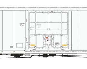 HO Rapido Greenbrier 7780cuft Reefer w/Sound: Union Pacific: 6-Pack #2
