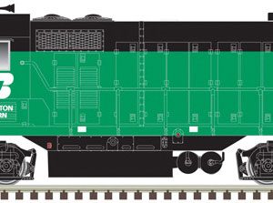 Atlas Model Railroad Co. EMD GP7 - Burlington Northern 1538 (Cascade Green, black) ESU Sound and DCC - Classic(R) Gold