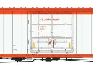Rapido Trains Inc Greenbrier 72' IL 7780 Mechanical Reefer w/Sound - Ready to Run Cryo-Trans CRYX #5945 (white, orange)